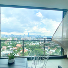 Beautiful, unblocked view of KL skyline