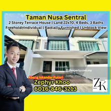 Taman Nusa Sentral 2 Storey Terrace House For Rent