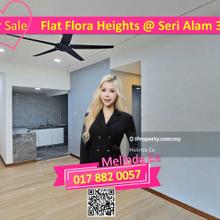 Masai Flat Flora Heights @ Seri Alam Refurbish 3bed Low Cost Renovated