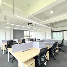 8trium Tower, office lot, fully furnish, bandar sri damansara, kepong