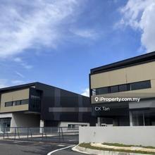 1.5 storey detached factory warehouse bukit raja industry park 