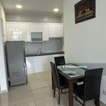 Senai Garden Apartment with balcony