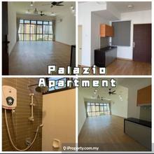 For rent palazio studio unfurnished 900onky 