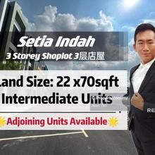 Setia Indah New Shoplots