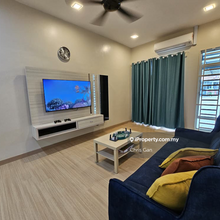 Kotasas new single storey house for rent fully furnished luxury home .