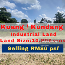 Kuang Kundang Rawang Industrial Land for Sale 