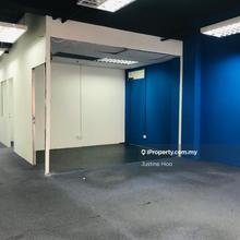Partially furnished office 