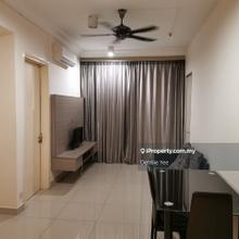 500m to kl sentral , brickfield, bangsar, fully funished 2r1b