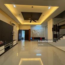 Puchong bandar puteri 6,double storey endlot for rent,serena,extended