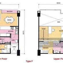 Duplex, Fully Furnished, Fully Renovated, Opposite Tropicana City Mall