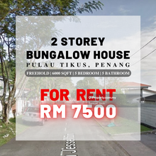 2 Storey Bungalow House at Pulau Tikus Penang, for Rent.