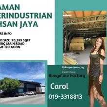 Taman Perindustrian Ehsan Jaya Bungalow/Warehouse Factory