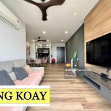 Fully Furnished, High Floor, Corner unit