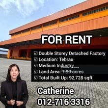 Double Storey Detached Factory Tebrau Johor Bahru