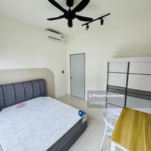 Fully Furnished Balcony Room, Ready to Move In!  6 LRT Station to KLCC