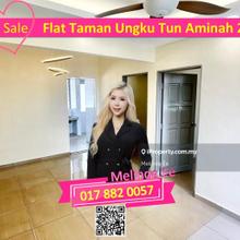 Skudai Flat Taman Ungku Tun Aminah Renovated 2bed Rm500 Can Buy