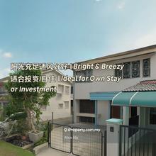Endlot unit, bright and breeze. Good for renovation 