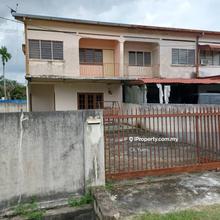 Corner & super length house for sale at ayer tawar with empty land