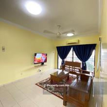 Partly furnish 1100sf 3 Rooms Pool view Puri Aiyu Sek 22 Shah Alam