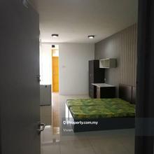 Kampus West City, Fully Furnished,  With Private Balcony, Basic Unit.