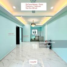 Fully Renovated Flat at Taman Melawati, JB - 2 Bedrooms, 1st Floor!