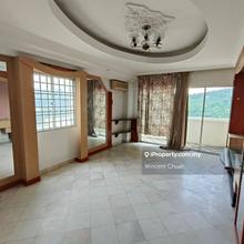 Corner Lot Big unit with Partly Furnished