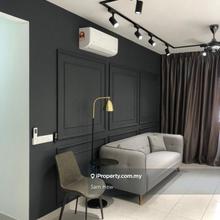 900sf, Partially Furnish, Aircond, Water Heater, Kitchen Cabinet