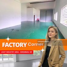 Factory Green Technology Park Seremban Land Corner Lot 1.5 storey
