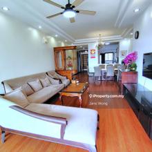 Nadia with superb Desa Parkcity central park view