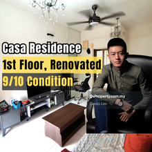 1st Floor, Renovated, 9/10 Good Condition