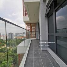 Partly Furnished Unit Facing Park
