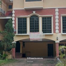 A fully furnished 3 sty house in a gated & guarded township