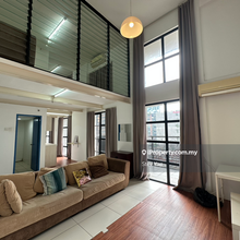 Cololnial loft duplex partly furnished 