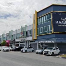 Fully Tenanted End Lot Facing Mainroad 2 Sty Shoplot Ncity Bakar Arang