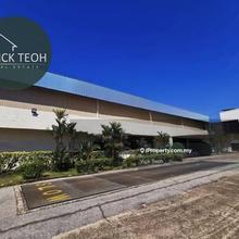 1.5sty Detached Factory Warehouse 43,040sf 1000amps Prai Perai