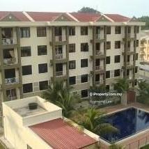 Bukit Beruang Permai Apartment 3 room 2 bath , Security , Swim pool