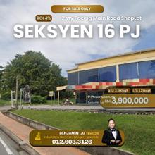 Petaling Jaya Seksyen 16 Facing Main Road Shoplot for Sale