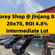 Intermediate Lot, 20x70, 2 Storey Shop, Tenanted