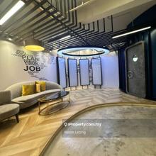 Detached factory with awesome furniture lighting n welcoming ambiance