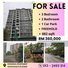 Freehold Kenanga Apartment area Wawasan Puchong