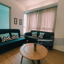 2 bedrooms unit, Partial furnished, nice view