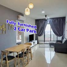 Full aircond n Fully furnished, 2 car parking lot 