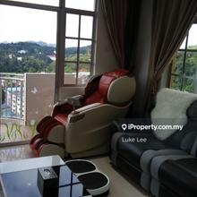 Tastefully renovated corner unit apartment for sell at Brinchang 