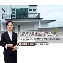 Corner Cluster house for Sale 