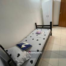 Cova Villa Condo Female Small Fan Room For Rent Near MRT Station