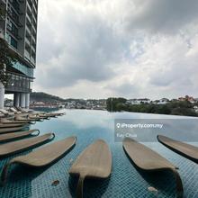 Furnished high floor with extra rooms