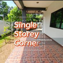 Puchong Intan Corner Single Storey (Move in Condition)