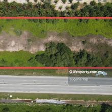 Industrial land, facing main road