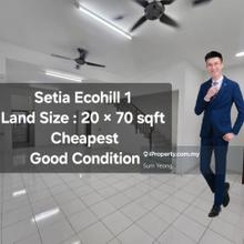 Full loan Cheapest 20x70 2 Storey Terrace for Sale, Specialist Agent