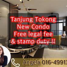Tanjung tokong condo direct developer unit, free all legal fee 